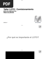 MTK-PO-HSE-02-F11 Taller LOTO - Comisionamiento METKA