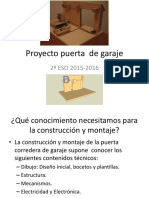 Proyecto Puerta de Garaje 8m