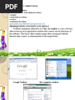 11-LS6 DL Determine The Use of The Different Toolbars