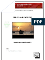 Derecho Pesquero