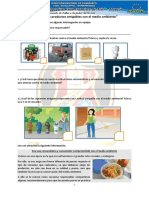 "Compramos Productos Amigables Con El Medio Ambiente": Reflexionamos y Respondemos Algunas Interrogantes en Equipo