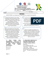 Exámen Diagnostico 6°