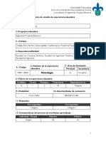 Plan de Estudios IME-Metrología