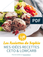 Ebook Recettes Ceto Les Assiettes de Sophie