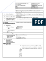 Cot 2021 English LP Compound Sentence Cause and Effect