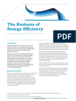 The Business of Energy Efficiency