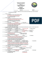 Science 10 Pretest