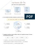 Estructura de La Palabra