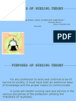 Purposes of Nursing Theory