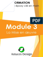 Module 3 La Mise en Oeuvre La Résine Epoxy Clé en Main