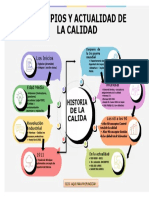 Historia de La Calidad Mapa Conceptual