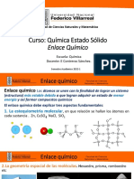 Quimica Del Estado Solido 22 C3 Enlace Quimico