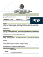 Engenharia Elétrica - Empreendedorismo