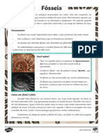 Atividade de Interpretacao de Texto Fosseis