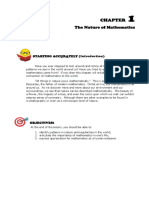 Chapter 1 Mathematics in Nature New