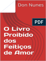 O Livro Proibido Dos Feiticos D - Nunes, Don