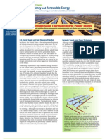 Parabolic Trough Solar Thermal Electric Power Plants