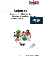 Science7 Q4 Week2-Module2 MissionPossibleSavingPlanetEarthv2