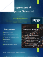 Entrepreneur & Computer Scientist