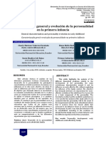 Caracterización General y Evolución de La Personalidad en La Primera Infancia