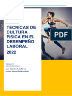 Cartilla Técnicas de Cultura Física en El Desempeño Laboral