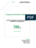 Tema 3 SOPORTE VITAL BASICO Y DESA