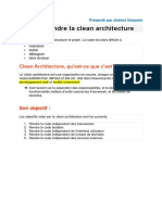 Clean Architecture Présenté Par Chaima Limayem