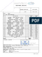 Proforma Invoice: Pan Seven Seas Company LLC