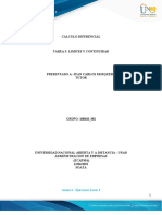 Unad - Calculo Diferencial - Und 2 - Tarea 3 - Frank Herrera !052397708