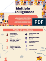 Multiple Intelligence Slides