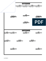 Blank Depth Chart