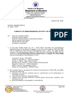 SM - 079s.2022 - Conduct of Benchmarking Activity For SPA & SPS