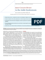 Ankle Syndesmosis