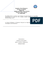 The Effectiveness of Online Joint Delivery Voucher Program On The Skills Enhancement of Gammad National High School