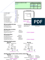 Pad Footing Design