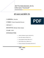 Examen T1 de Teoria General Del Proceso