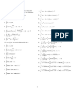 Formulario Integrales