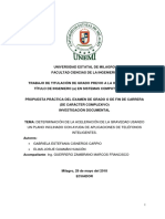 Determinación de La Aceleración de La Gravedad Usando Un Plano Inclinado Con Ayuda de Aplicaciones de Teléfonos Inteligente