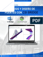 Temario-Análisis y Diseño de Puentes Con Csi Bridge