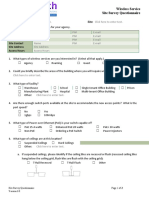 Wireless Site Survey Quest