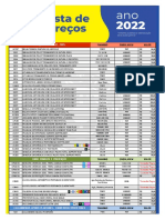 Tabela de Preços Ortho Pauher 2022.5