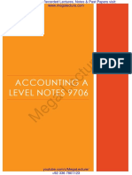 Accounting AL Level Notes 9706 2021