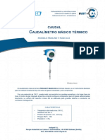 Endress Hauser Caudalímetro Masico Termico Proline T Mass 65I