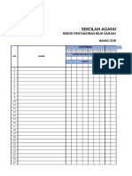 Borang REKOD PBD DAN EVIDEN