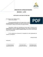 Carta de Invitacion A Ebd