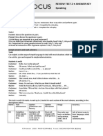 Focus3 2E Review Test 2 Units1 4 Speaking GroupA B ANSWERS