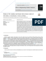 Failure of 321 Stainless Steel Heater Tub - 2017 - Case Studies in Engineering F