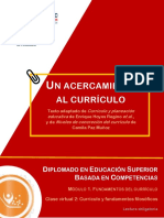 Lectura 1 Un Acercamiento Al Curriculo