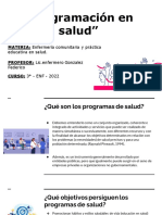 Programacion en Salud - 2 CUATRIMESTRE - ENFERMERIA 1