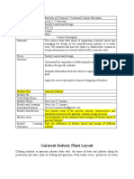 Module 9 - Garment Industy Plant Layout